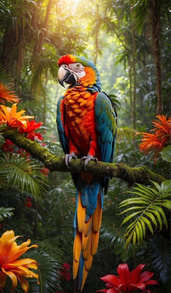 Scarlet Macaw